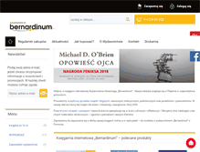 Tablet Screenshot of ksiegarnia.bernardinum.com.pl